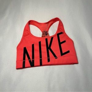 Hot Pink Nike Cross-Back Sports Bra